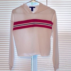 Forever 21 sweatshirt with hoodie size medium
